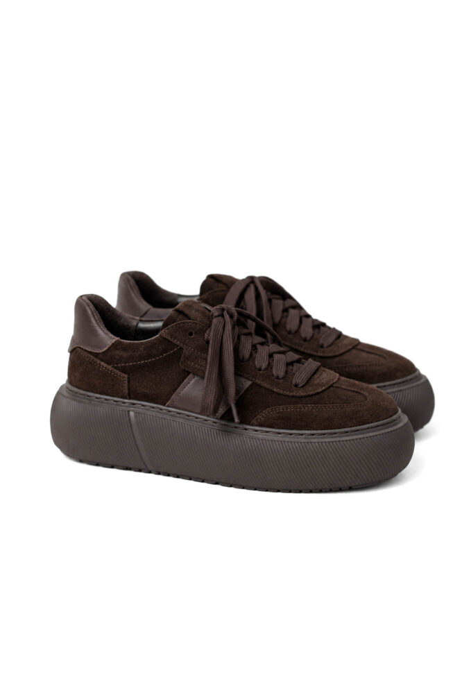 Sneakersy ZORENA Czekolada