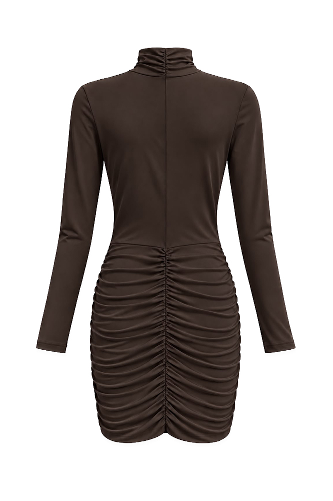 ELORA Chocolate Dress