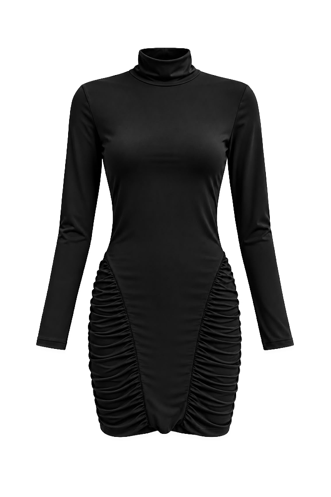 ELORA Black Dress
