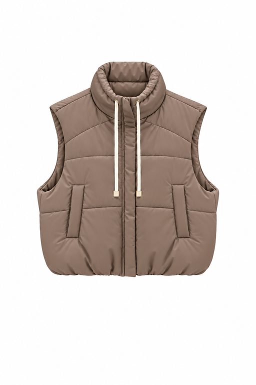 AVEN Vest  Dark Beige