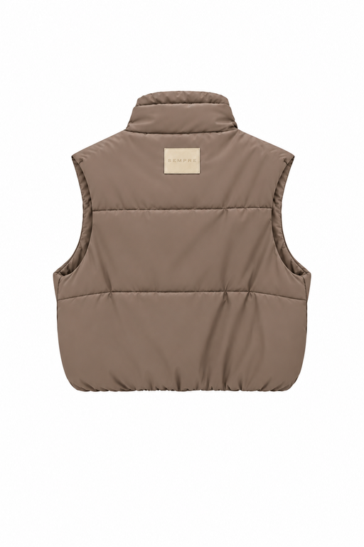 AVEN Vest  Dark Beige