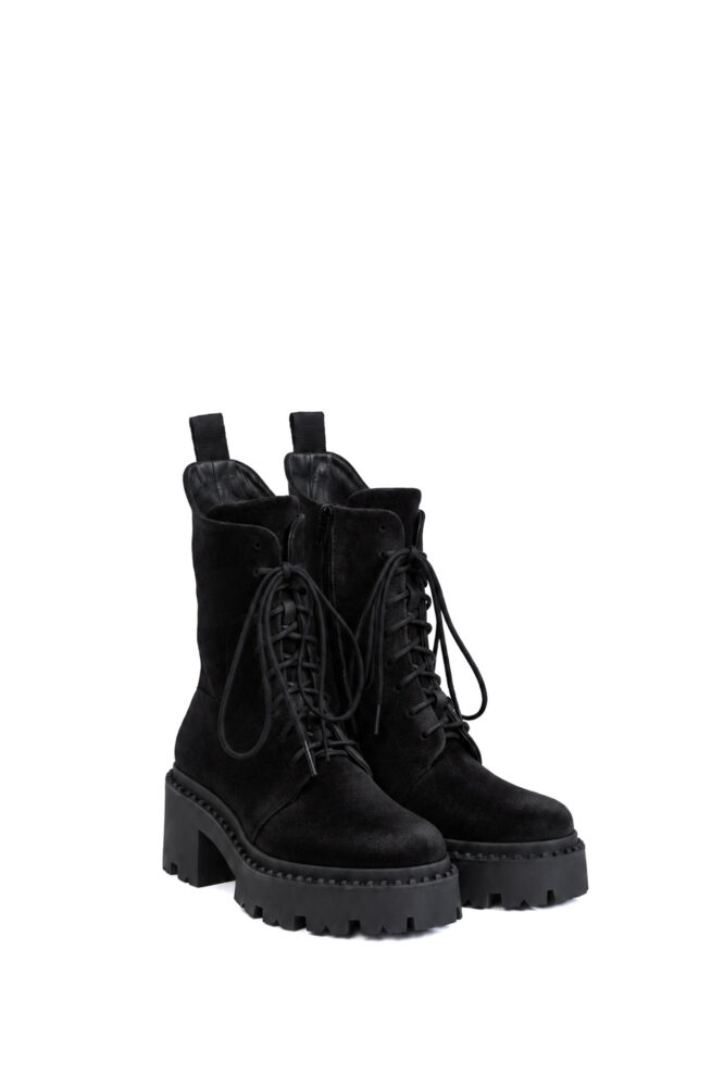 Boots DONATAN Black velour
