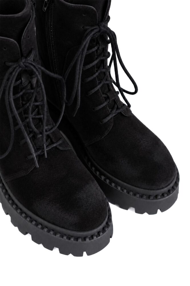 Buty DONATAN Czarny welur