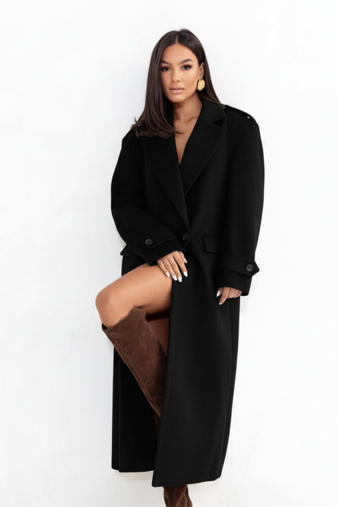 SINARO Coat Black