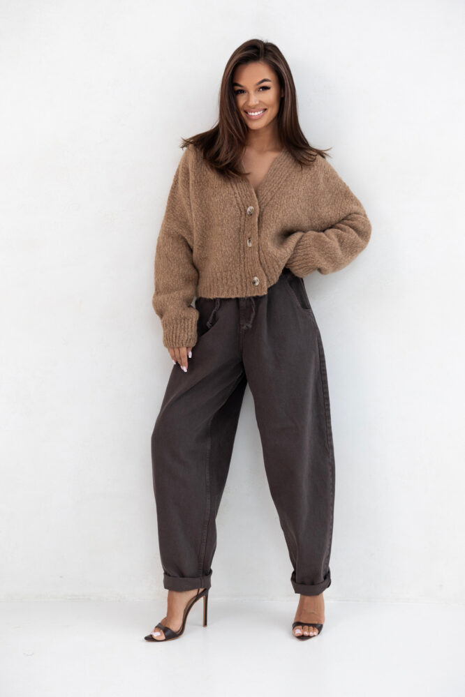 KATI Caramel Beige Cardigan